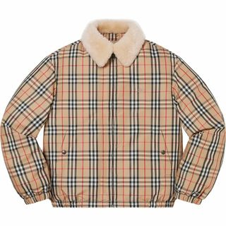 シュプリーム(Supreme)のSupreme Burberry Shearling Puffer Jacket(ダウンジャケット)