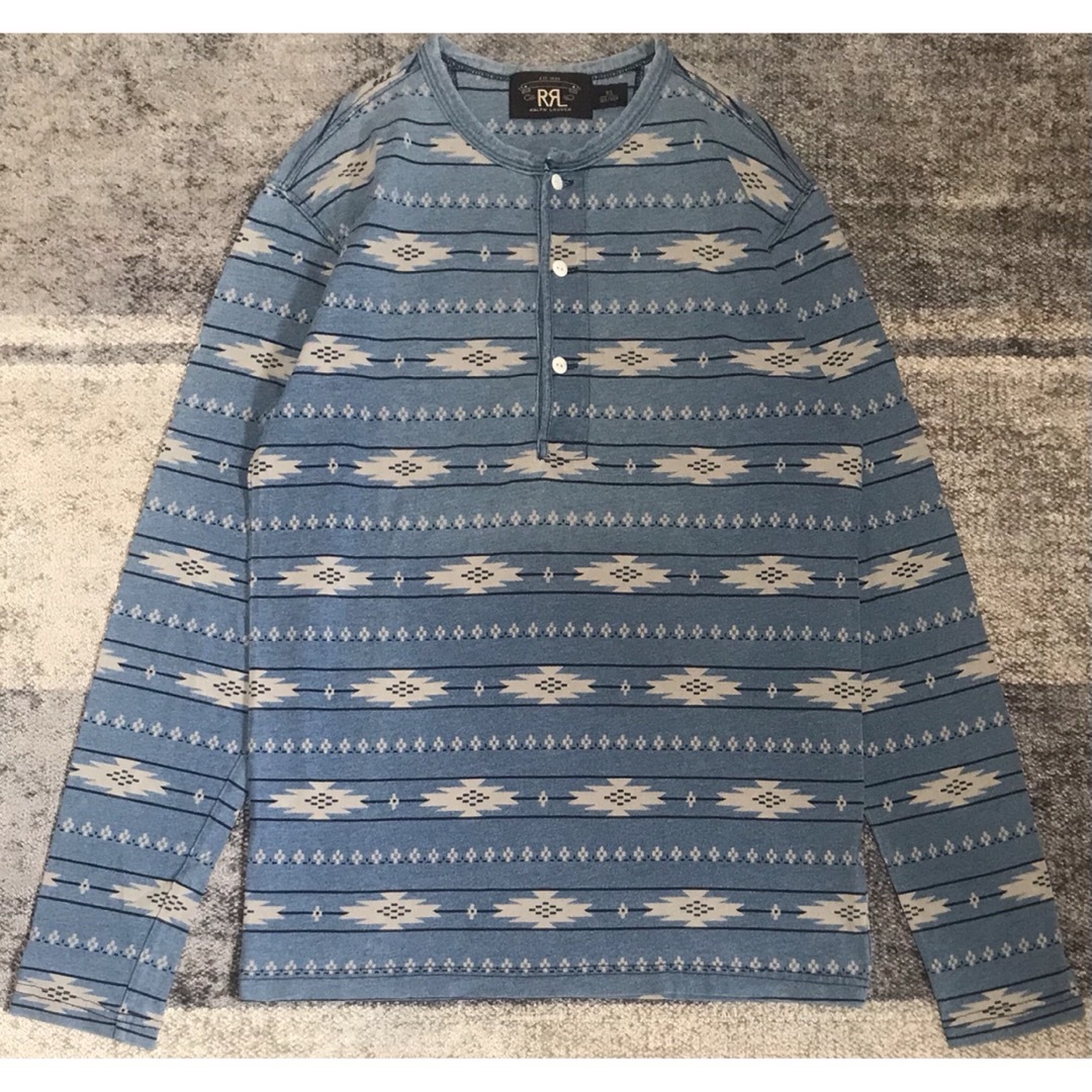 RRL - 万能アイテム 最高のネイティブ柄 RRL ナバホ柄 ヘンリー RRL - 万能アイテム 最高のネイティブ柄 RRL ナバホ柄 ヘンリー
