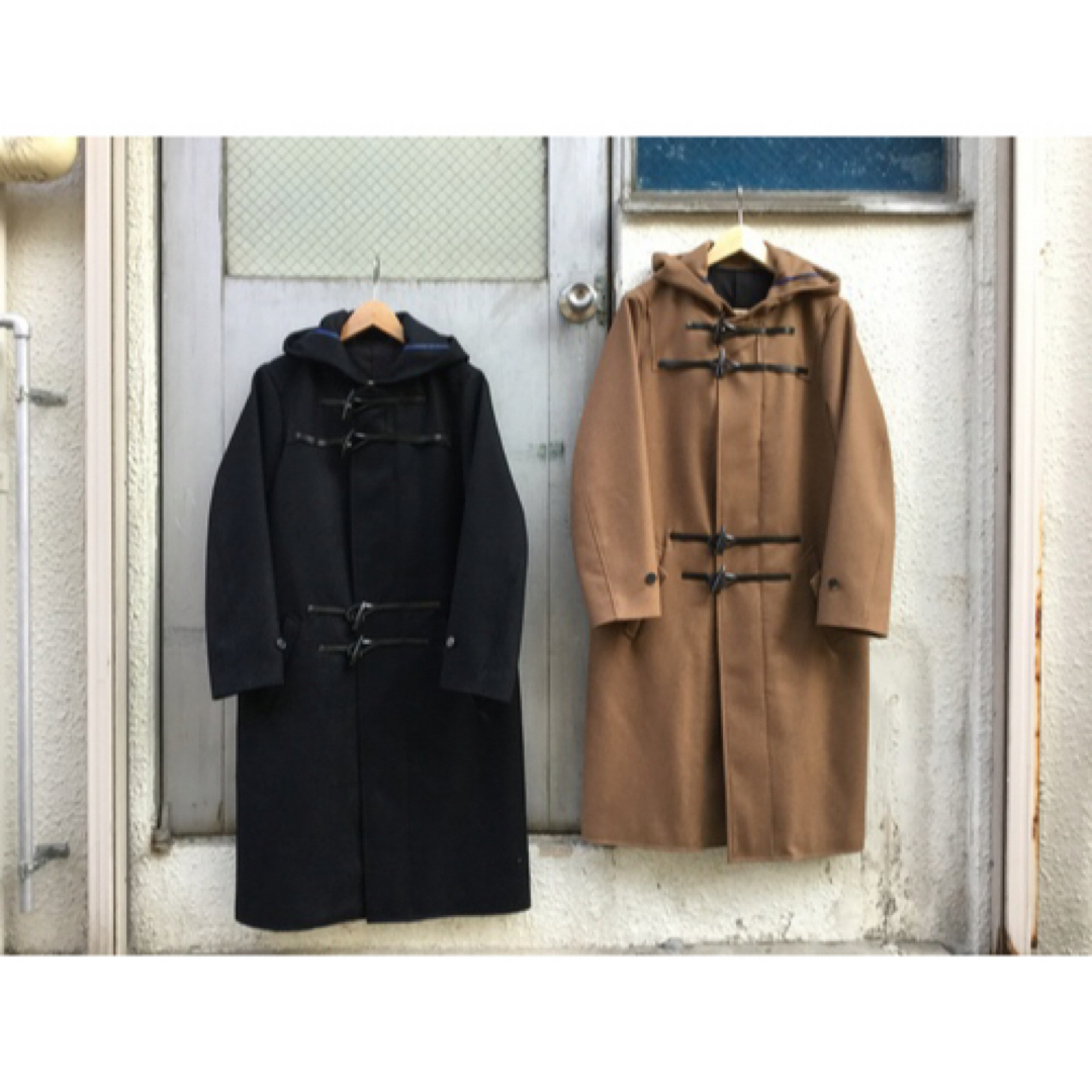 AURALEE(オーラリー)のsemoh wool/cashmere melton duffle coat  メンズのジャケット/アウター(ダッフルコート)の商品写真