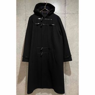 AURALEE - semoh wool/cashmere melton duffle coat 