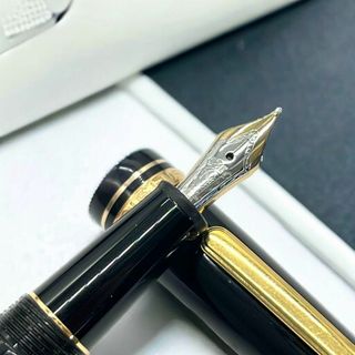 モンブラン(MONTBLANC)の良品 MONTBLANC マイスターシュテュック 14K カートリッジ 黒(ペン/マーカー)