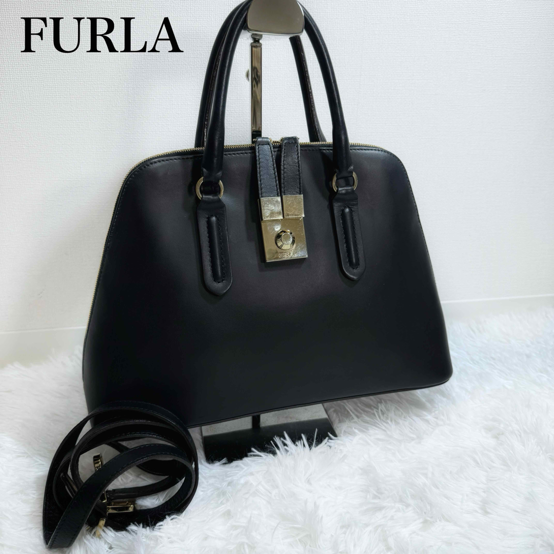Furla(フルラ)の美品✨FURLA フルラ　ミラノ　2wayショルダーバッグ　ハンドバッグ レディースのバッグ(ショルダーバッグ)の商品写真