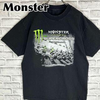 モンスターエナジー(Monster Energy)のMONSTAR モンスターエナジー スーパークロス 両面デザイン Tシャツ 半袖(Tシャツ/カットソー(半袖/袖なし))