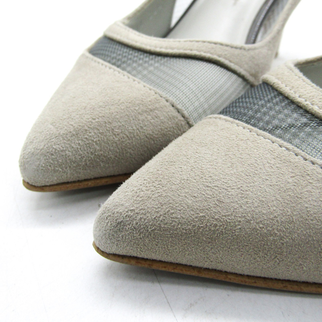 DIANA(ダイアナ)のダイアナ パンプス ハイヒール スウェード ブランド 靴 シューズ 日本製 レディース 22.5サイズ グレー DIANA レディースの靴/シューズ(ハイヒール/パンプス)の商品写真