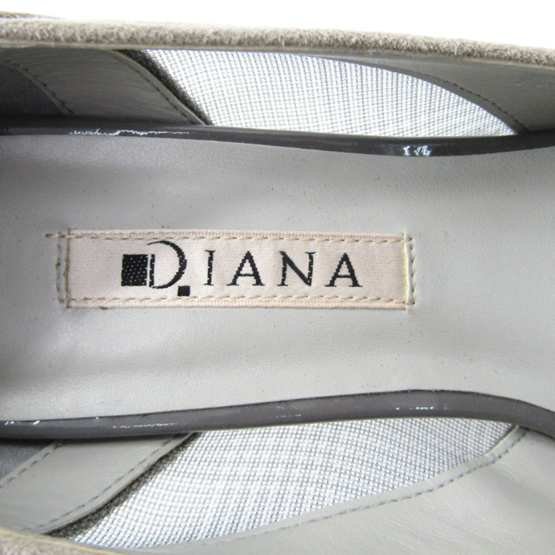 DIANA(ダイアナ)のダイアナ パンプス ハイヒール スウェード ブランド 靴 シューズ 日本製 レディース 22.5サイズ グレー DIANA レディースの靴/シューズ(ハイヒール/パンプス)の商品写真