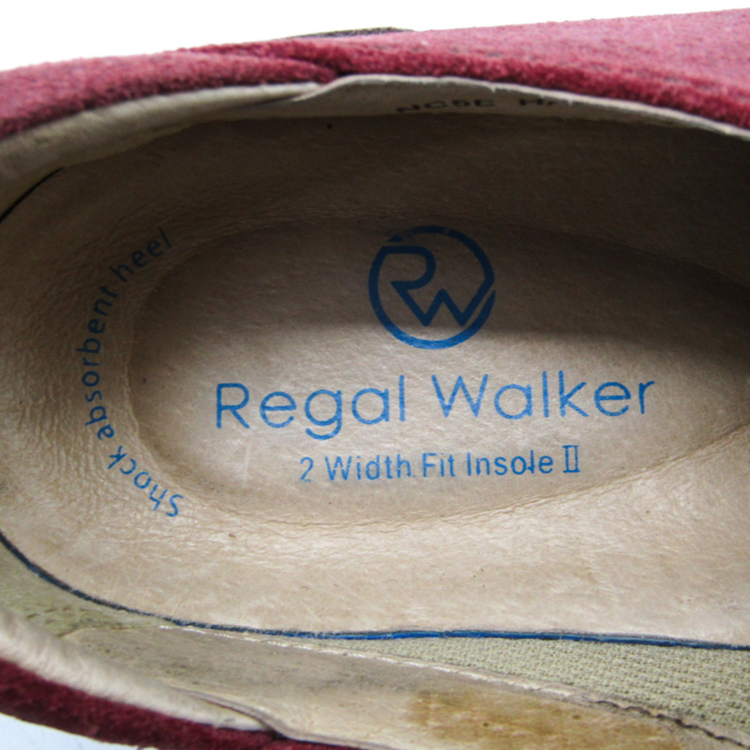 REGAL(リーガル)のリーガル スニーカー ウォーキングシューズ コンフォートシューズ ブランド 靴 レディース 24サイズ ワインレッド REGAL レディースの靴/シューズ(スニーカー)の商品写真