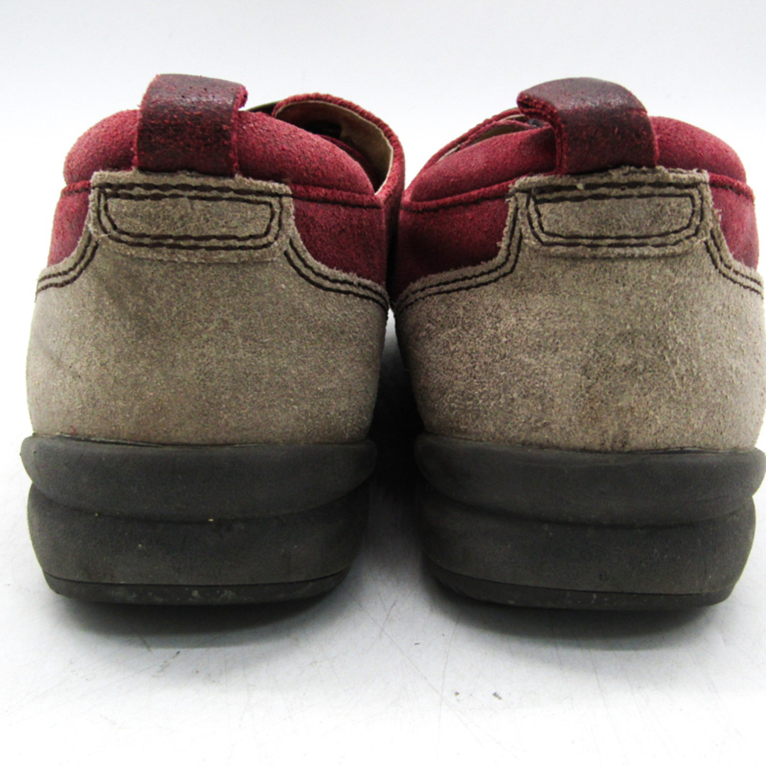 REGAL(リーガル)のリーガル スニーカー ウォーキングシューズ コンフォートシューズ ブランド 靴 レディース 24サイズ ワインレッド REGAL レディースの靴/シューズ(スニーカー)の商品写真