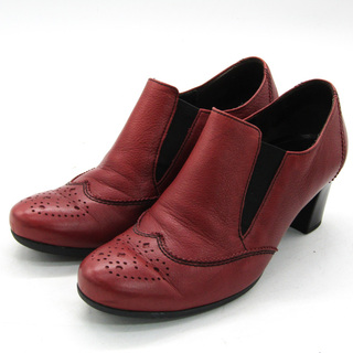 ガボール ブーティ サイドゴア ブランド 靴 シューズ 赤 レディース 3.5サイズ レッド Gabor(ブーティ)