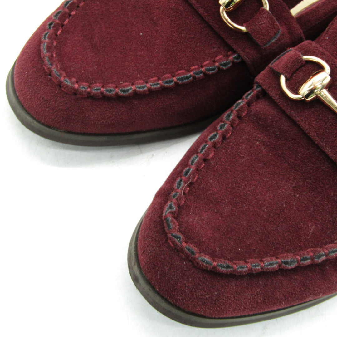 オリエンタルトラフィック ローファー スウェード 靴 シューズ 赤 レディース 40サイズ ワインレッド ORiental Traffic レディースの靴/シューズ(ローファー/革靴)の商品写真