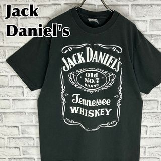 ジャージーズ(JERZEES)のJack Daniel's ジャックダニエルラベル 00s Tシャツ半袖 輸入品(Tシャツ/カットソー(半袖/袖なし))