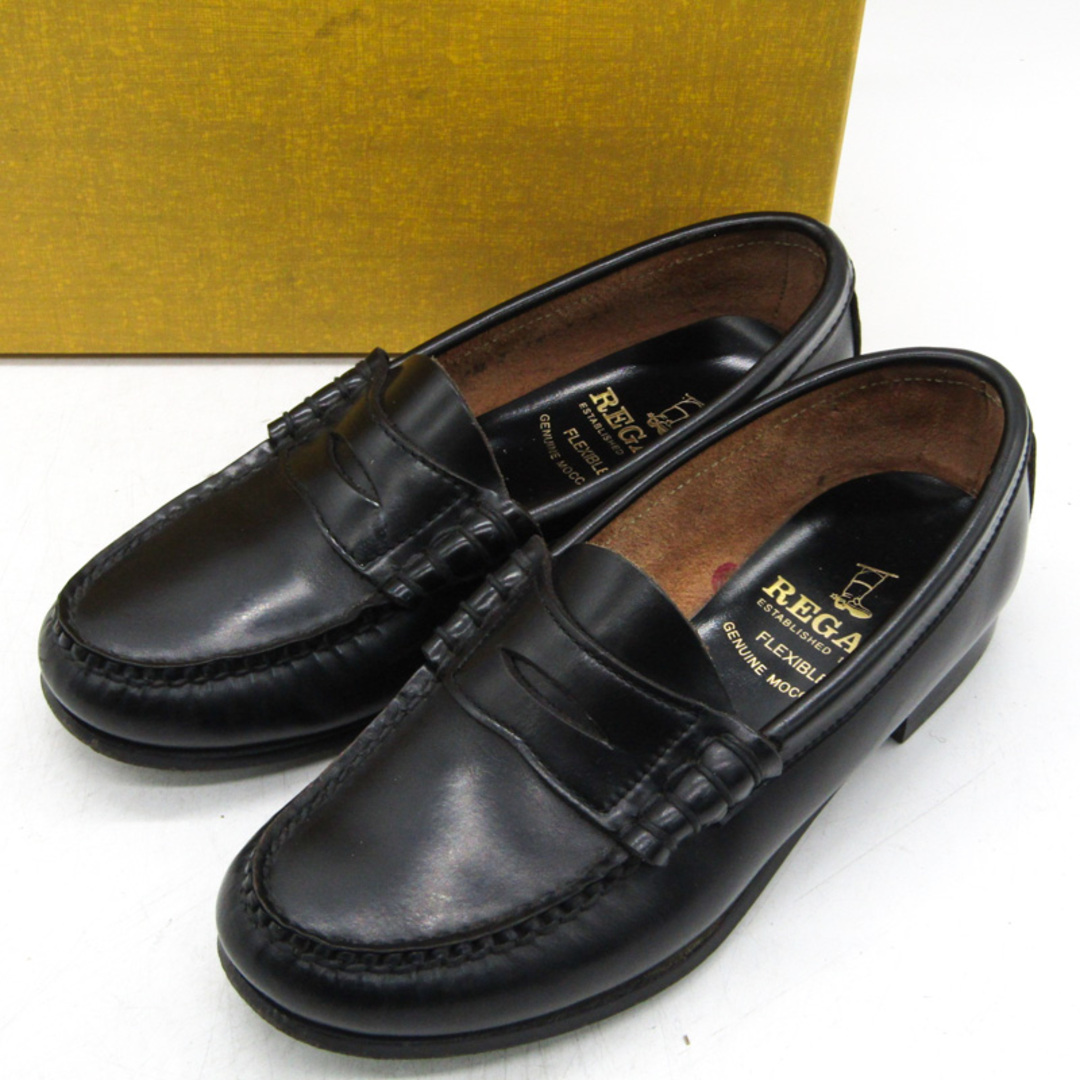REGAL(リーガル)のリーガル ローファー ブランド 靴 シューズ 黒 レディース 22サイズ ブラック REGAL レディースの靴/シューズ(ローファー/革靴)の商品写真