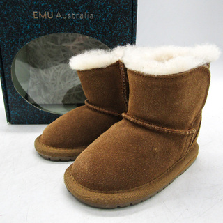 エミュ オーストラリア ムートンブーツ ブランド 靴 シューズ キッズ男の子 キッズ 女の子用 ブラウン EMU Australia(ブーツ)