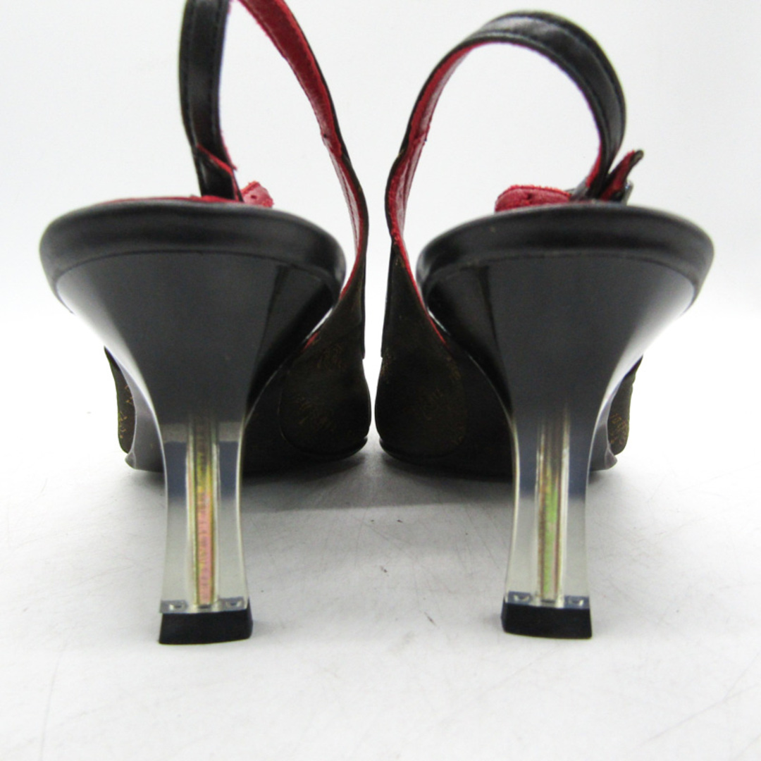 Trussardi(トラサルディ)のトラサルディ パンプス アンクルストラップ ブランド 靴 シューズ 日本製 レディース 22.5サイズ ブラウン TRUSSARDI レディースの靴/シューズ(ハイヒール/パンプス)の商品写真