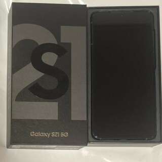 ギャラクシー(Galaxy)のSAMSUNG Galaxy S21 5G SCG09 ファントム グレー(スマートフォン本体)