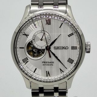 セイコー(SEIKO)の【極美品】SEIKOセイコープレザージュSARY203砂紋オープンハート箱保付き(腕時計(アナログ))