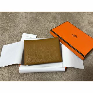 エルメス(Hermes)の新品セサミ・カルヴィデュオ(名刺入れ/定期入れ)