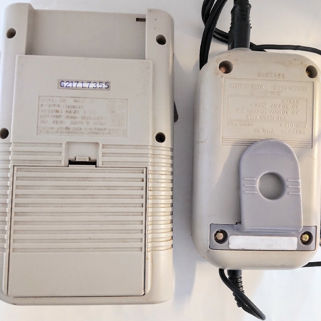 ゲームボーイ - 任天堂 初代 ゲームボーイ GAMEBOY DMG-01 充電 ゲームボーイ - 任天堂 初代 ゲームボーイ GAMEBOY DMG-01 充電