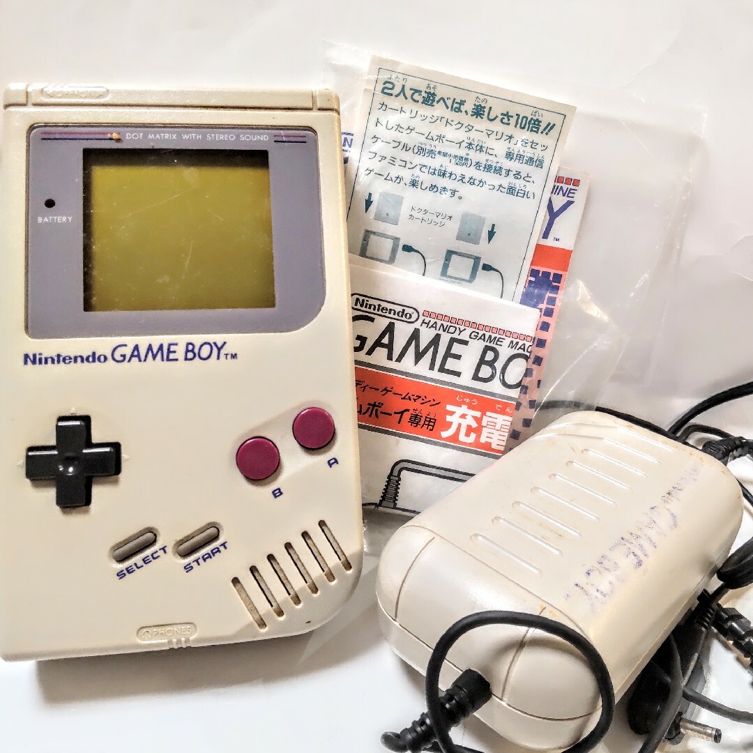 ゲームボーイ - 任天堂 初代 ゲームボーイ GAMEBOY DMG-01 充電 ゲームボーイ - 任天堂 初代 ゲームボーイ GAMEBOY DMG-01 充電