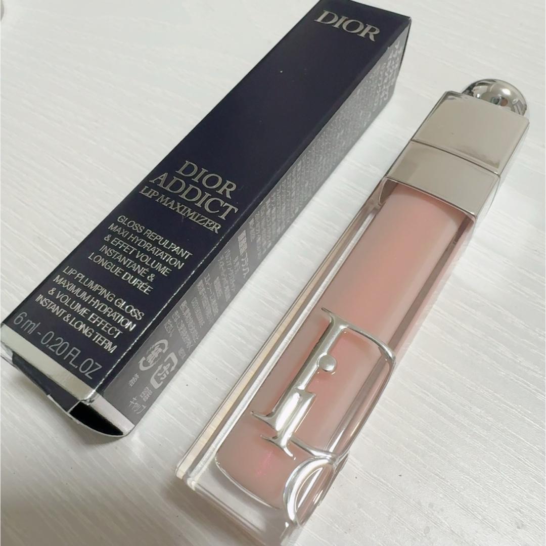 Dior(ディオール)のディオール アディクト リップ マキシマイザー 001 ピンク コスメ/美容のベースメイク/化粧品(リップグロス)の商品写真