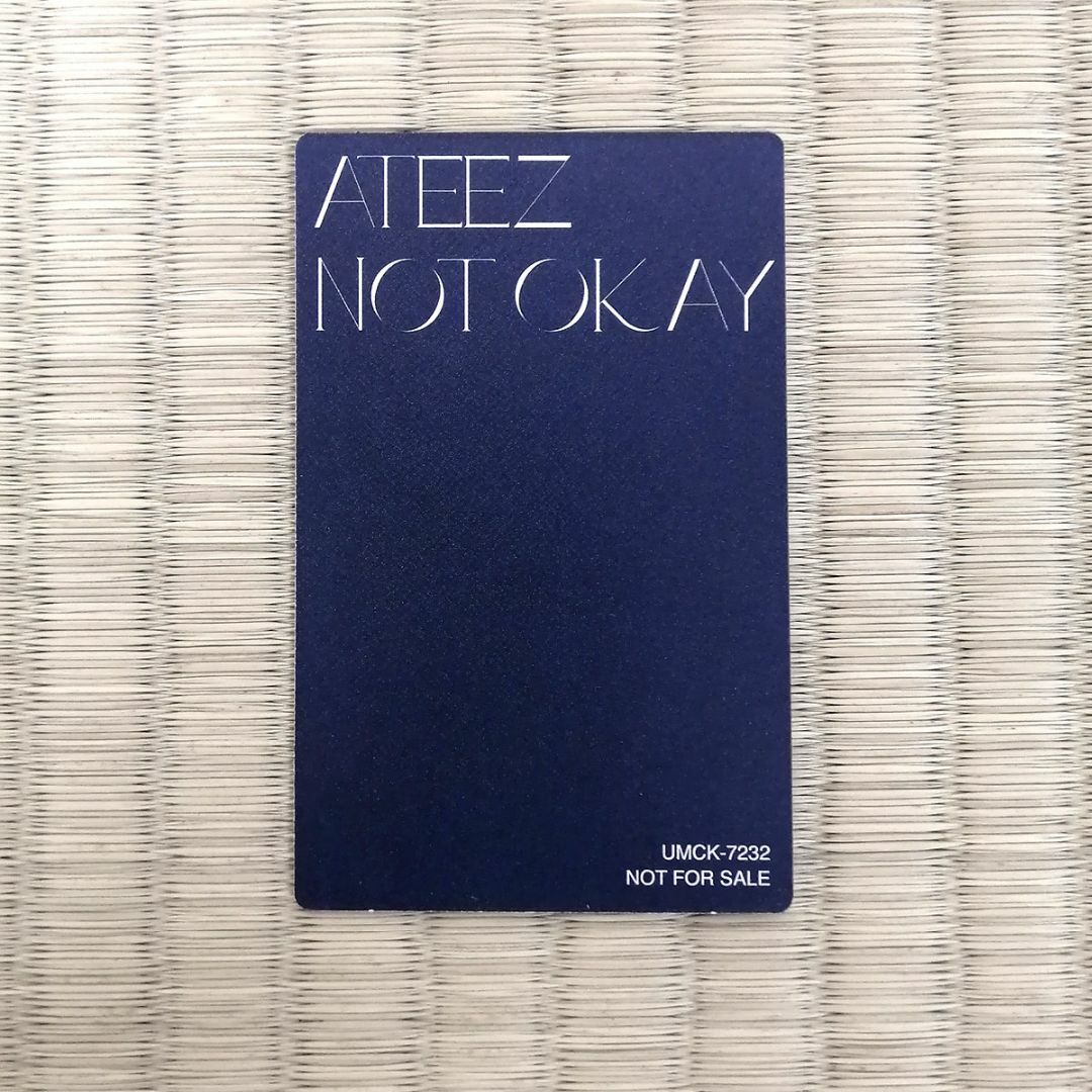 ATEEZ(エイティーズ)のATEEZ アチズ｜サン 封入 トレカ｜NOT OKAY フラッシュプライス盤 エンタメ/ホビーのタレントグッズ(アイドルグッズ)の商品写真