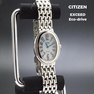 シチズン(CITIZEN)のCITIZEN EXCEED Eco-Drive ソーラー腕時計 オーバル(腕時計)