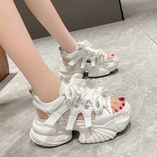 レディース❤️厚底サンダル ダッド サンダル かわいい の通販 by レディース❤️厚底サンダル ダッド サンダル かわいい の通販 by