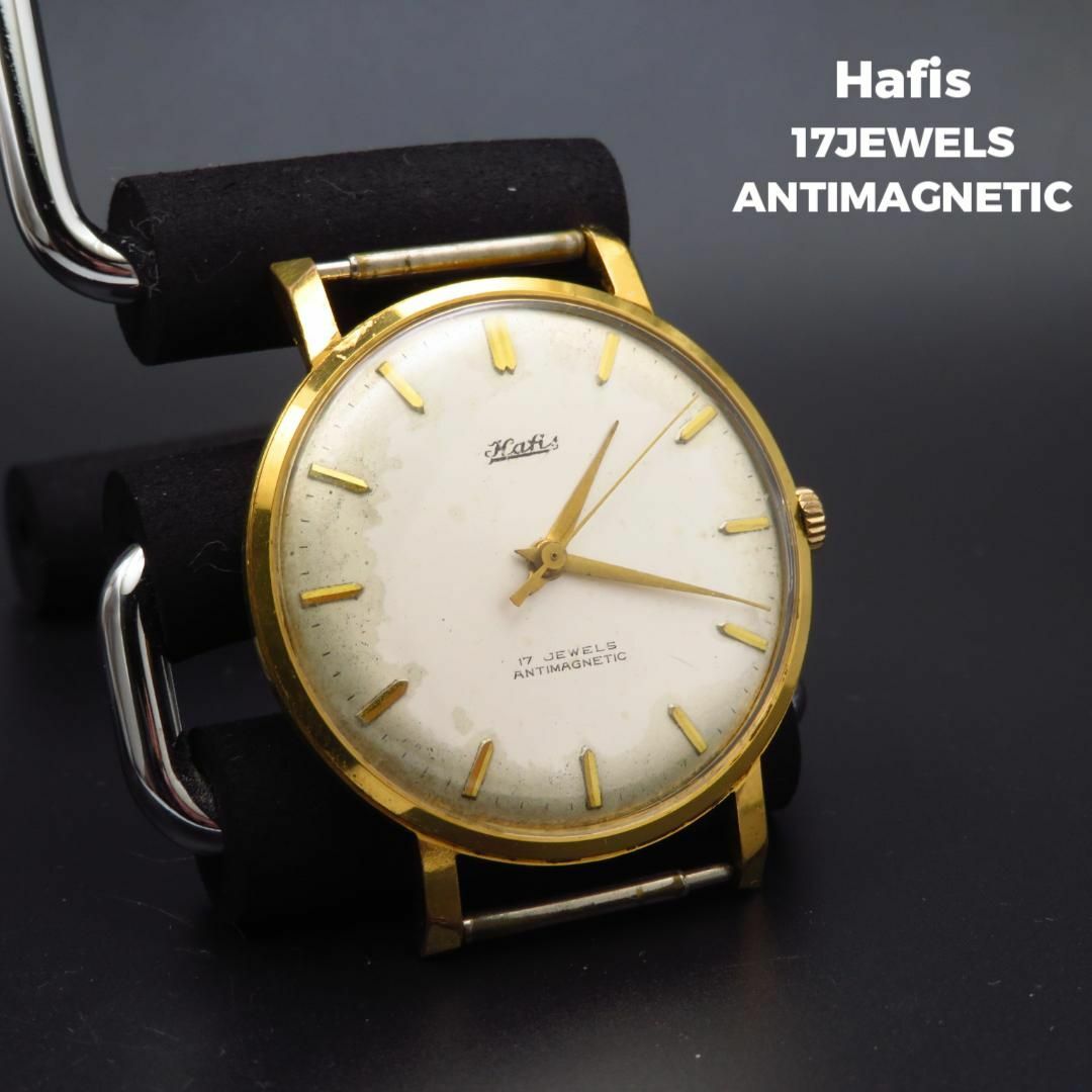 Hafis 手巻き腕時計 17JEWELS ANTIMAGNETIC ビンテージの通販 by Hafis 手巻き腕時計 17JEWELS ANTIMAGNETIC ビンテージの通販 by