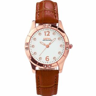 【色: ブラウン-L8160】OPK 腕時計レディース クオーツ シンプル腕時計(腕時計)