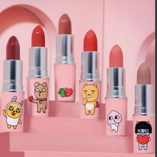 マック(MAC)の限定品☆【MAC × Kakao Friends】リップスティック　6色セット(口紅)