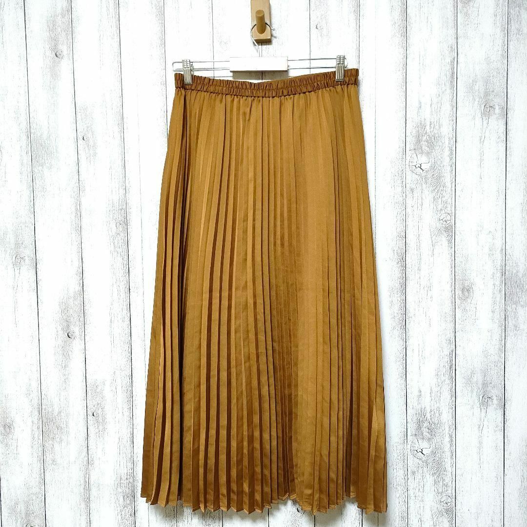 GU(ジーユー)のGU ジーユー (XL)　プリーツロングスカート　大きいサイズ レディースのスカート(ロングスカート)の商品写真