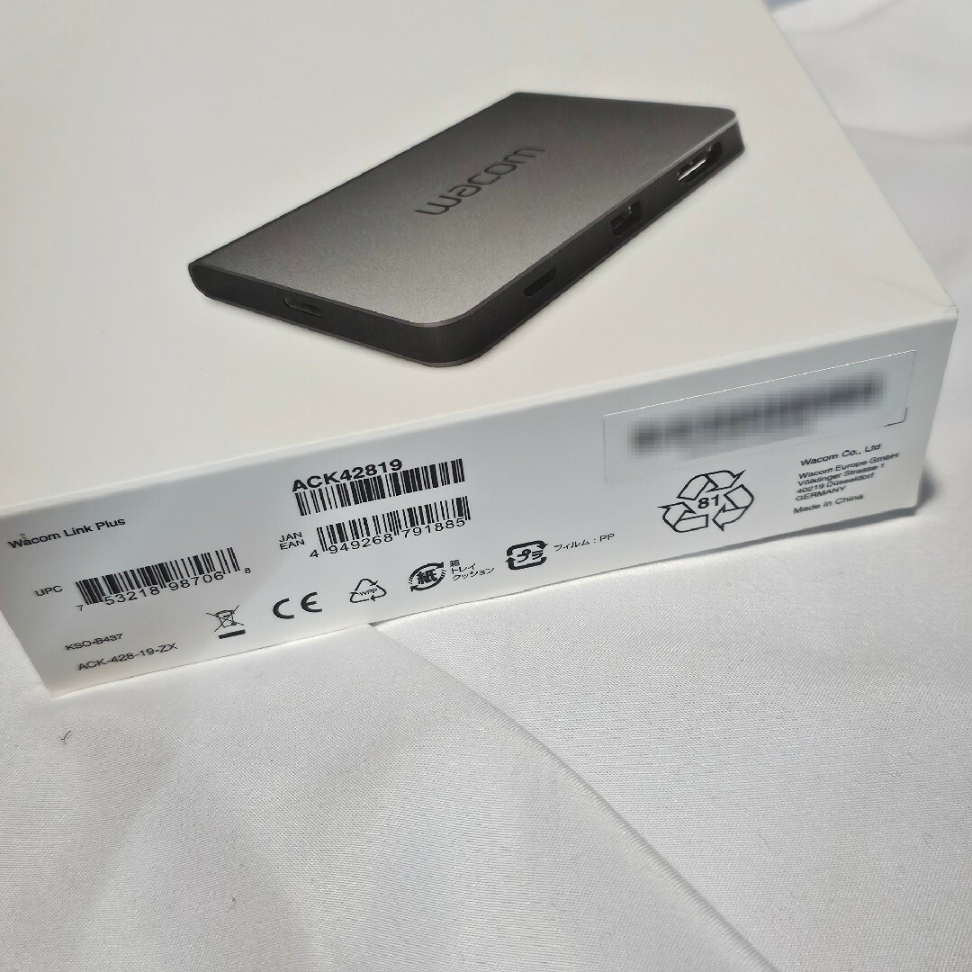 Wacom Link Plus ACK42819 - PC/タブレット Wacom Link Plus ACK42819 - PC/タブレット