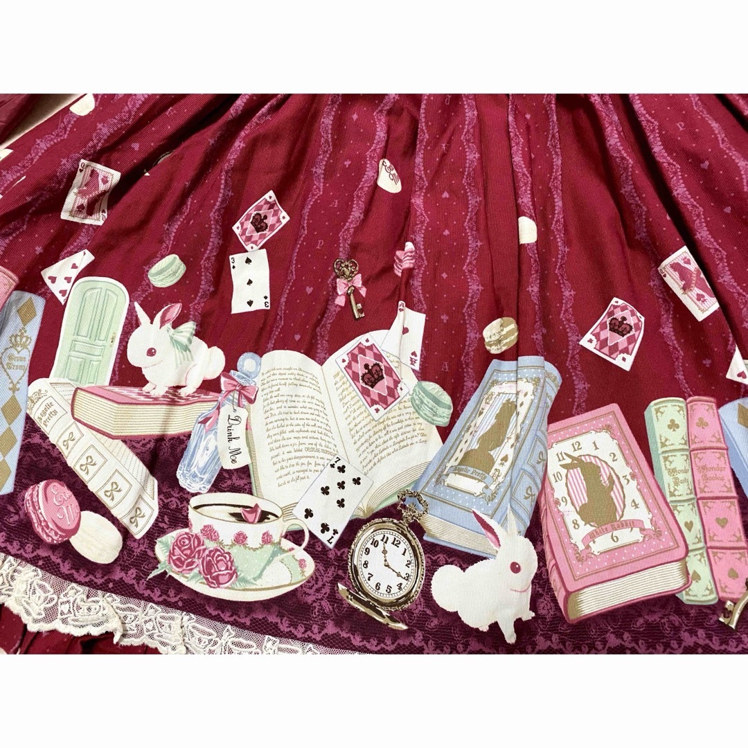 Angelic Pretty(アンジェリックプリティー)のAngelic Pretty Wonderstory JSK4点セット レディースのワンピース(ひざ丈ワンピース)の商品写真