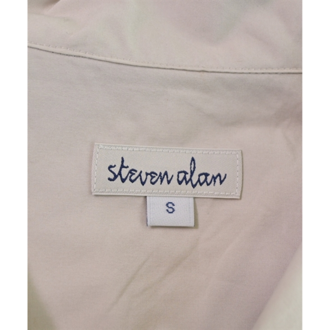 steven alan(スティーブンアラン)のsteven alan スティーブンアラン カジュアルシャツ S ベージュ系 【古着】【中古】 レディースのトップス(シャツ/ブラウス(長袖/七分))の商品写真