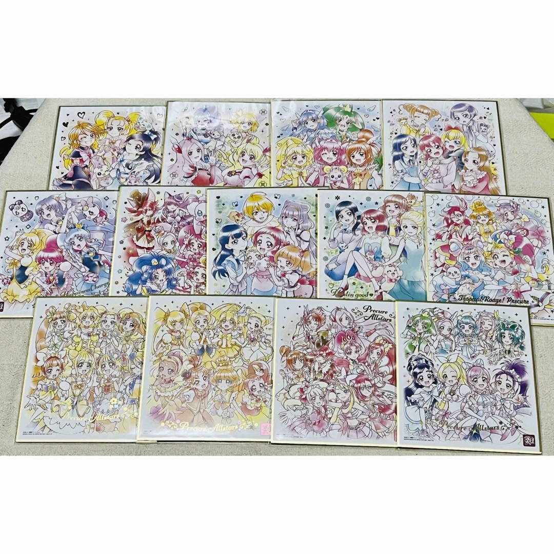 プリキュア 色紙ART-20周年special-２ どれでも3枚セット エンタメ/ホビーのアニメグッズ(その他)の商品写真