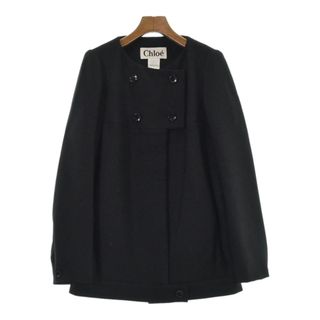 クロエ(Chloe)のChloe クロエ コート 36(XS位) 黒 【古着】【中古】(その他)