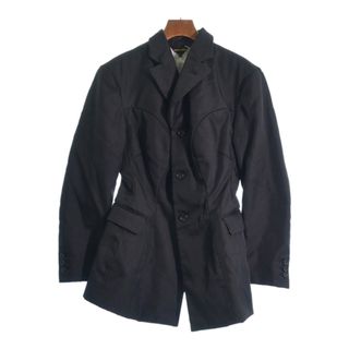 コムデギャルソン(COMME des GARCONS)のCOMME des GARCONS カジュアルジャケット XS 黒 【古着】【中古】(テーラードジャケット)