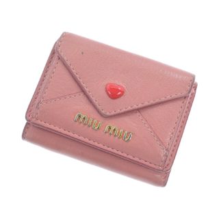 miumiu - Miu Miu ミュウミュウ 財布・コインケース - ピンク 【古着】【中古】