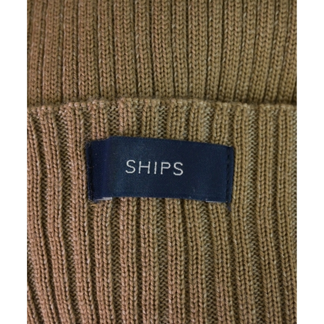 SHIPS(シップス)のSHIPS シップス ニット・セーター -(XS位) ベージュ 【古着】【中古】 レディースのトップス(ニット/セーター)の商品写真