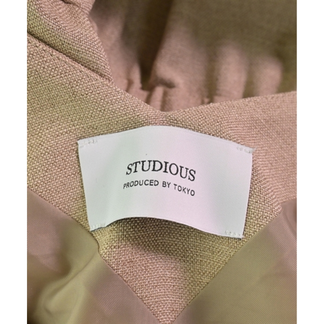 STUDIOUS(ステュディオス)のSTUDIOUS ステュディオス ワンピース F ベージュ 【古着】【中古】 レディースのワンピース(ひざ丈ワンピース)の商品写真