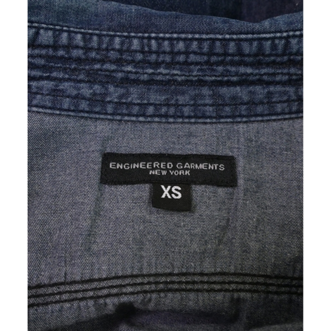 Engineered Garments(エンジニアードガーメンツ)のEngineered Garments カジュアルシャツ XS インディゴ 【古着】【中古】 メンズのトップス(シャツ)の商品写真