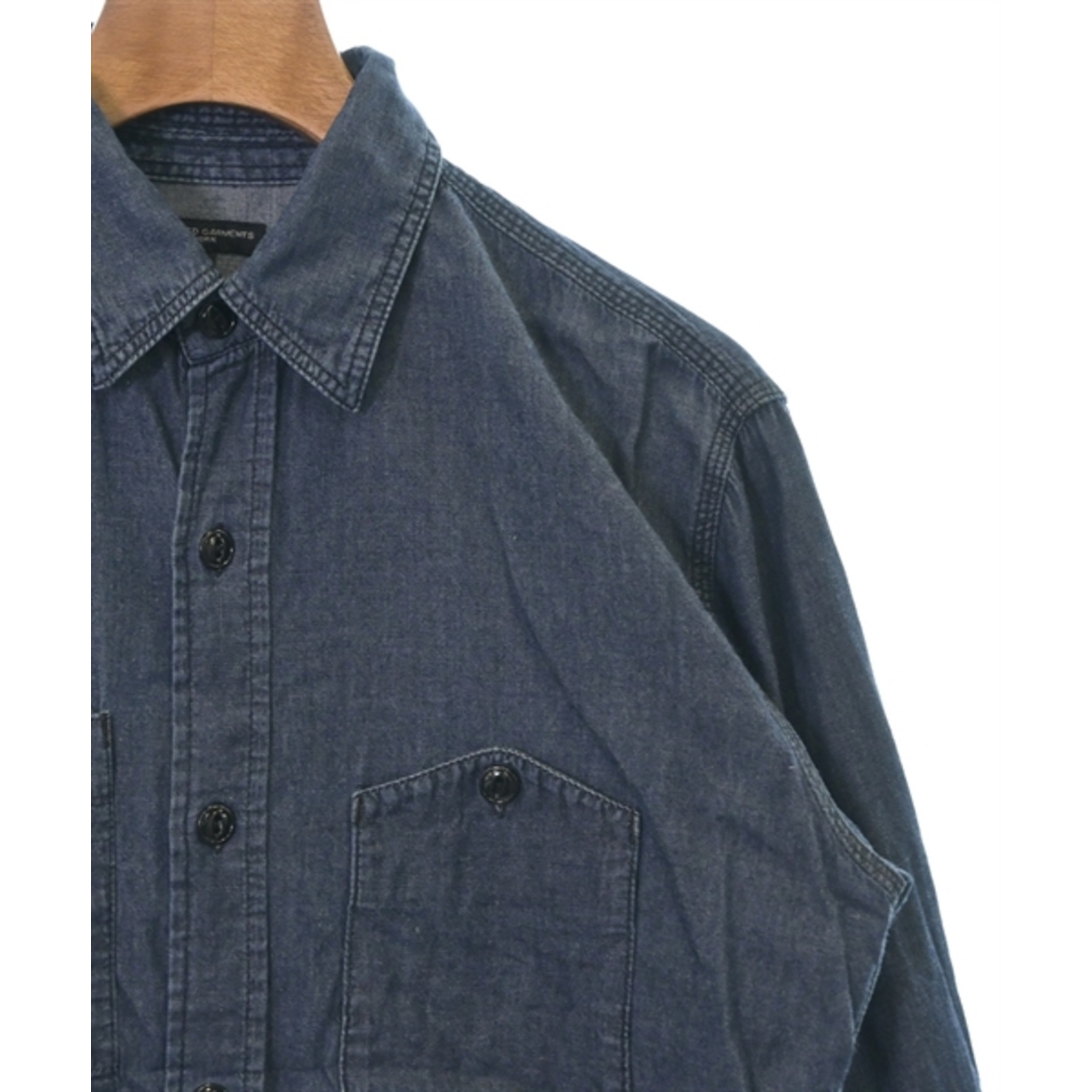 Engineered Garments(エンジニアードガーメンツ)のEngineered Garments カジュアルシャツ XS インディゴ 【古着】【中古】 メンズのトップス(シャツ)の商品写真