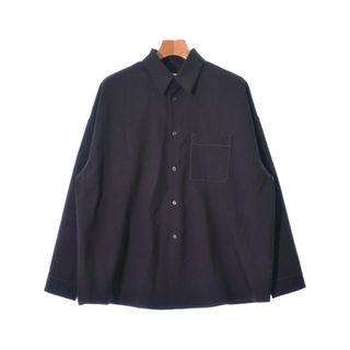 マルニ(Marni)のMARNI マルニ カジュアルシャツ 46(L位) 黒 【古着】【中古】(シャツ)