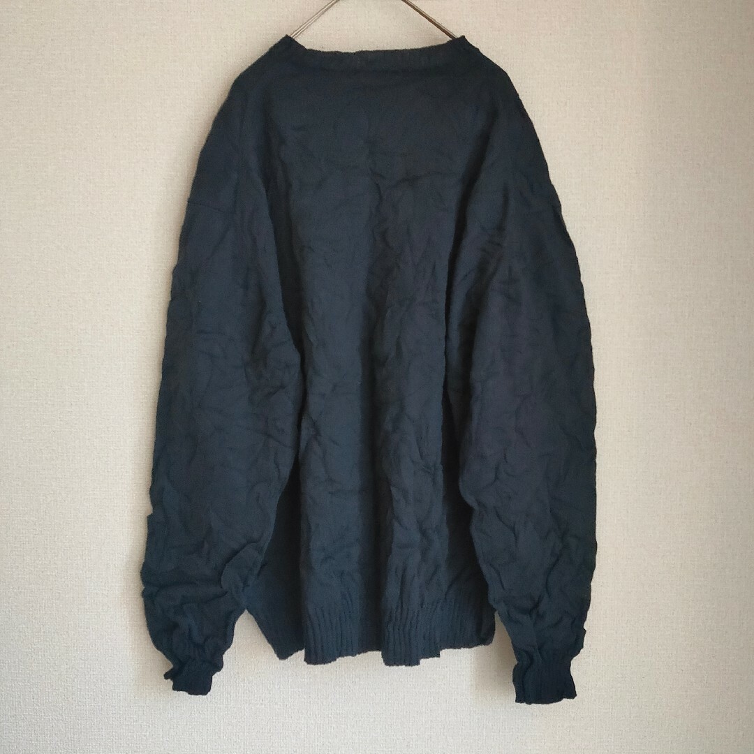 AURALEE(オーラリー)のAURALEE WRINKLED DRY COTTON KNIT P/O メンズのトップス(ニット/セーター)の商品写真