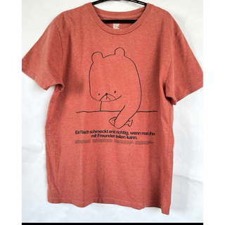グラニフ(Design Tshirts Store graniph)のグラニフ  クマTシャツ トップス　S(Tシャツ/カットソー(半袖/袖なし))
