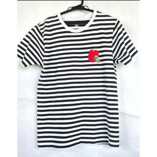 グラニフ(Design Tshirts Store graniph)のグラニフ はらぺこあおむしボーダーTシャツ M(Tシャツ/カットソー(半袖/袖なし))