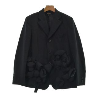 COMME des GARCONS - COMME des GARCONS カジュアルジャケット S 黒 【古着】【中古】