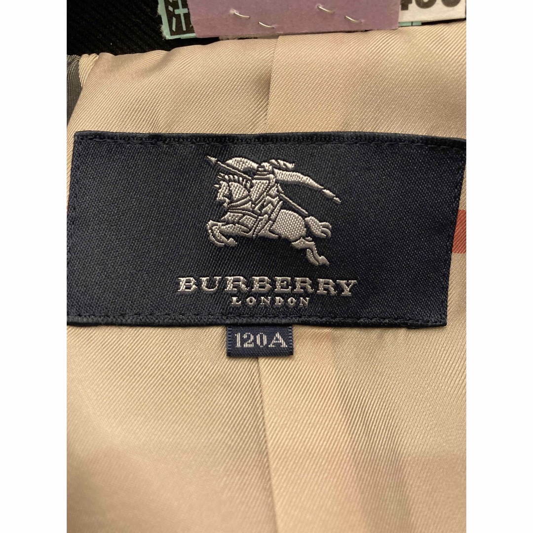 BURBERRY(バーバリー)のバーバリースーツ4点セット　120cm 男の子 キッズ/ベビー/マタニティのキッズ服男の子用(90cm~)(ドレス/フォーマル)の商品写真