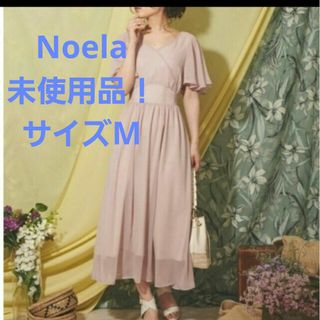 タグ付き未使用品★Noela シフォンマキシワンピース