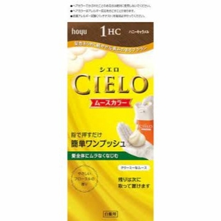 シエロ(CIELO) ムースカラー 1HC ハニーキャラメル × 5(白髪染め)
