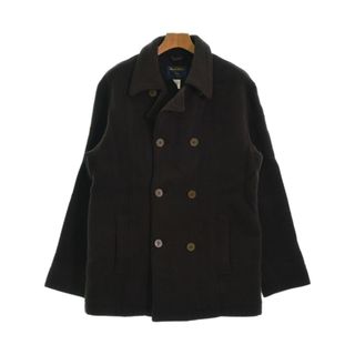 ウールリッチ(WOOLRICH)のWOOLRICH ウールリッチ ピーコート L 茶 【古着】【中古】(ピーコート)